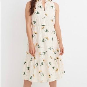 Madewell Eyelet Midi Dress Size Small
